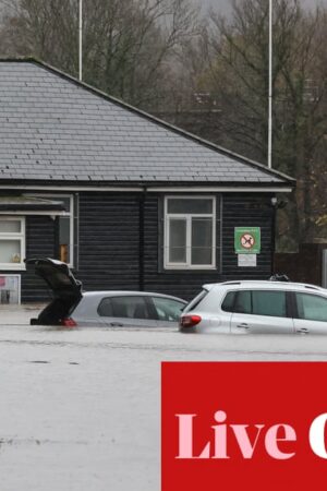 Storm Bert: UK braced for further disruption – live updates