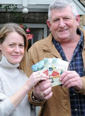 Stunned couple find 30-year-old cigarette packet with secret message hidden in fireplace