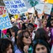 Teilnehmerinnen beim Women's March in Washington