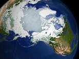 The North Pole is moving towards Russia: Experts are baffled by meandering magnetic north that could play havoc with your smartphone