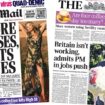 The Papers:  'No more tax rises, insists Reeves' and 'PM in jobs push'