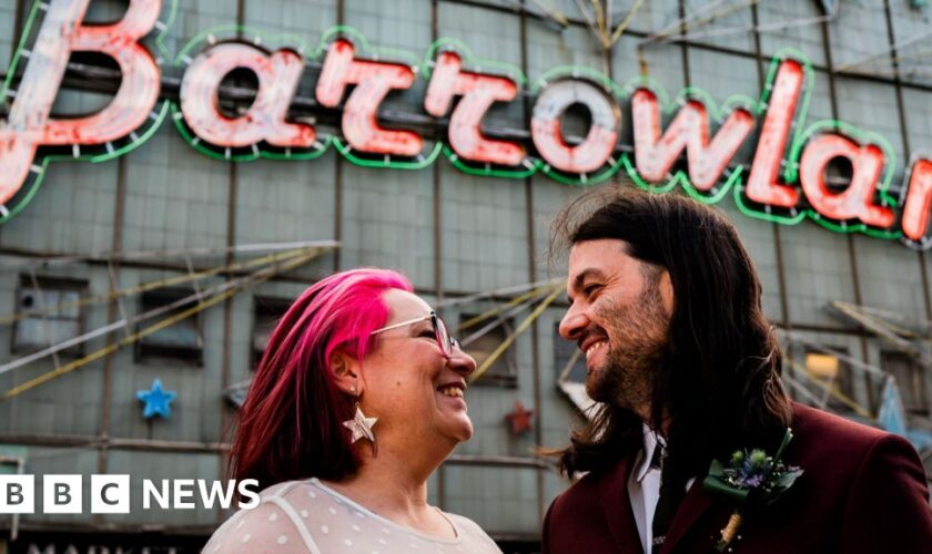 The bride who crowd-surfed to Biffy Clyro on her wedding night