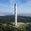 The forest skyscraper where nobody lives: Huge 800ft tower in rural Germany that tests the elevators of the future