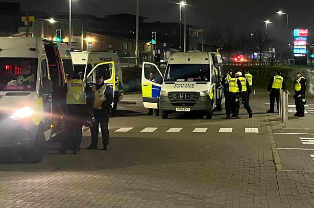 Thugs unleash chaos across parts of UK hurling fireworks, bottles, and bricks at cars