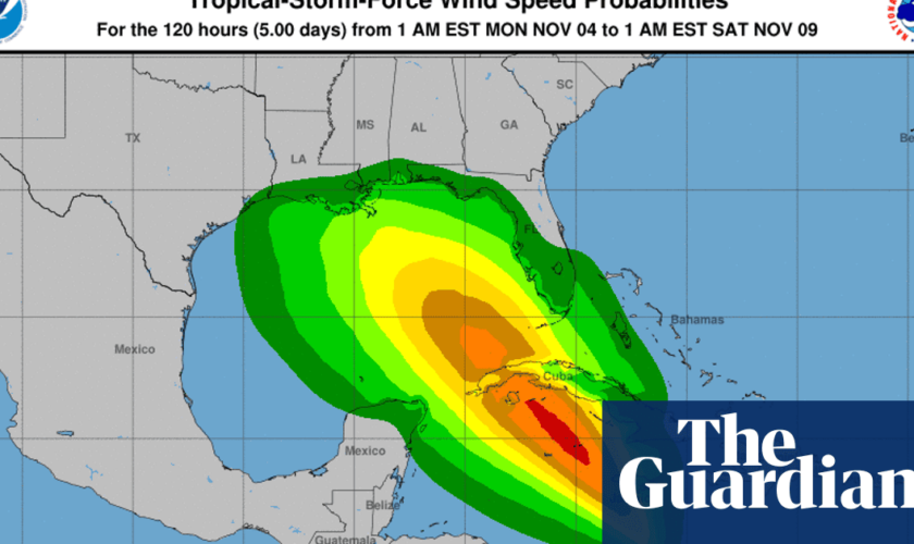 Tropical Storm Rafael expected to form and later threaten US Gulf coast