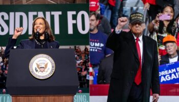 «Trump fatigué», «Harris optimiste», prolifération de post-it... La folle fin de campagne présidentielle américaine