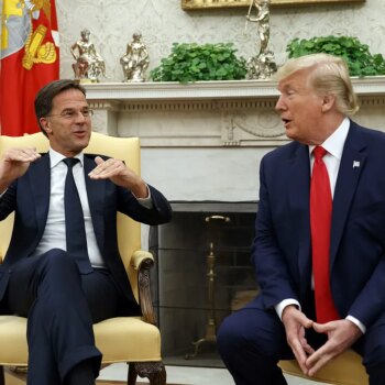 Trump recibe a Rutte con el futuro de la OTAN en el aire