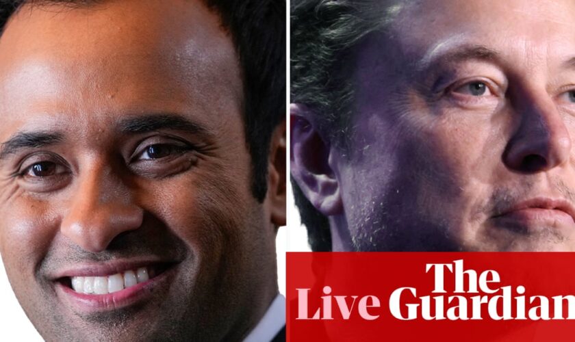 Trump’s Musk and Ramaswamy appointments spark conflict of interest fears – US politics live