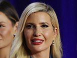 Trump's angels: Glamorous Ivanka joins her father on stage for first time this campaign as she is joined by Lara, Kimberly, niece Kai and her half-sister Tiffany