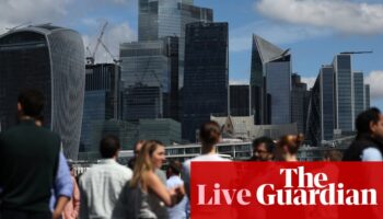 UK growth slows to 0.1% in Labour government’s first quarter, after shrinking in September – business live