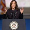 Kamala Harris am Mittwoch bei ihrer Rede in Washington