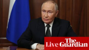 US accuses Putin of ‘escalating at every turn’ after Russian leader blames ‘Nato aggression’ for missile attack – live updates