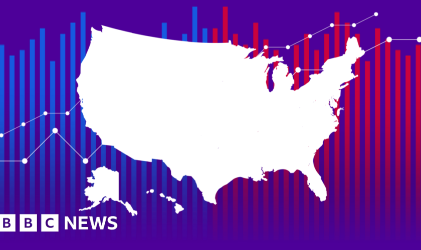 US election 2024 in maps and charts