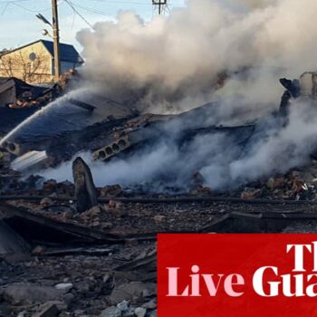 Ukraine war live: Russia launches massive missile strike, hitting energy grid and residential areas