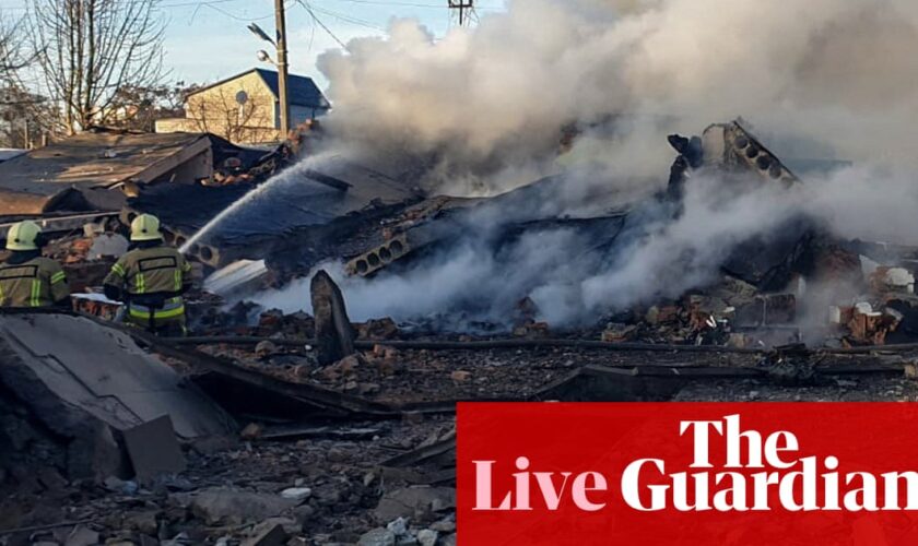 Ukraine war live: Russia launches massive missile strike, hitting energy grid and residential areas