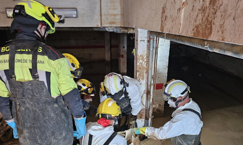 Un agradecimiento de «tot cor» arropa la despedida del dispositivo canario en la dana de Valencia