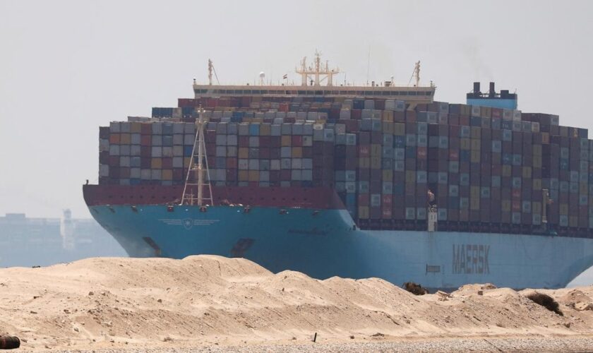 Un navire de Maersk soupçonné de transporter des armes pour Israël interdit d'entrée dans un port espagnol