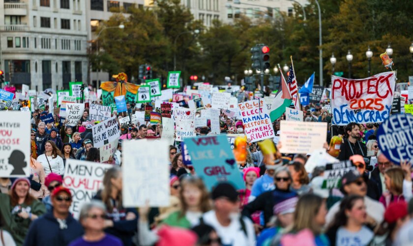 Una oleada de mujeres se moviliza en EE.UU. para impedir el 'efecto Hillary'