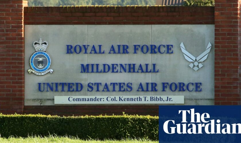 Unidentified drones spotted over three UK airbases, US air force confirms