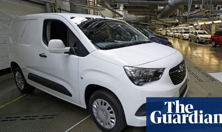 Vauxhall owner plans to shut Luton van factory, putting 1,100 jobs at risk