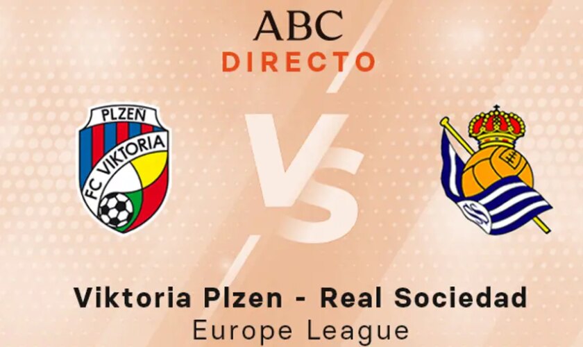 Viktoria Plzen - Real Sociedad en directo hoy: partido de la Europa League