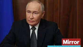 Vladimir Putin ‘struggles to hide anger’ as he threatens Russia ‘entitled’ to fire missiles at UK