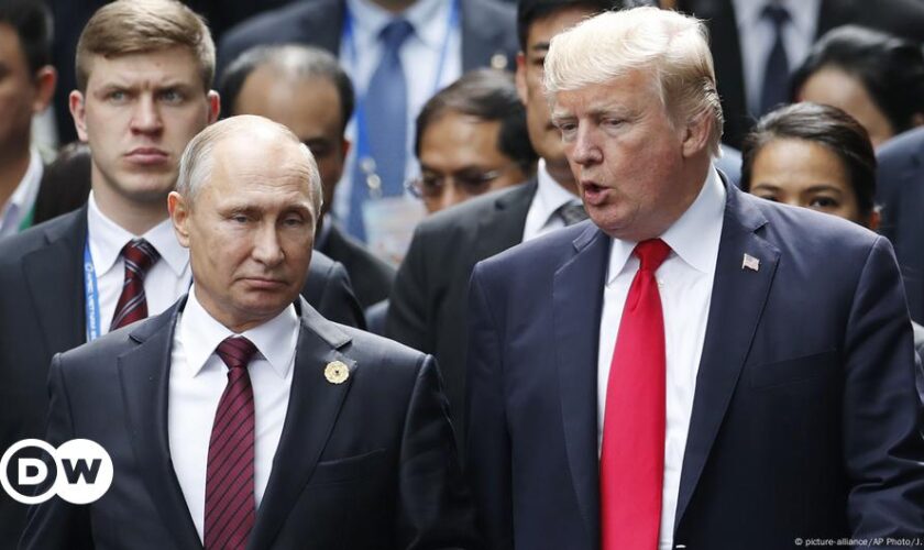 Vladimir Putin. Donald Trump both ready to talk