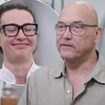 Watch the moment Gregg Wallace tells female MasterChef contestant he would 'smash the living daylights out of that' pudding - as he steps down from show amid misconduct probe