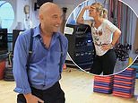 Watch the moment Gregg Wallace touches his crotch and declare he 'never wears underwear' during Strictly rehearsals - following him stepping down from hosting MasterChef amid miscount probe