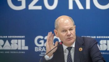 Wie Olaf Scholz aus der Ferne demontiert wird