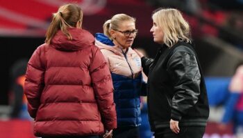 Emma Hayes admits to anthem uncertainty after facing England