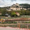 Le chantier du contournement de Beynac-et-Cazenac le 2 novembre 2018