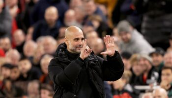 Pep Guardiola did not expect ‘sacked in the morning’ chants at Anfield