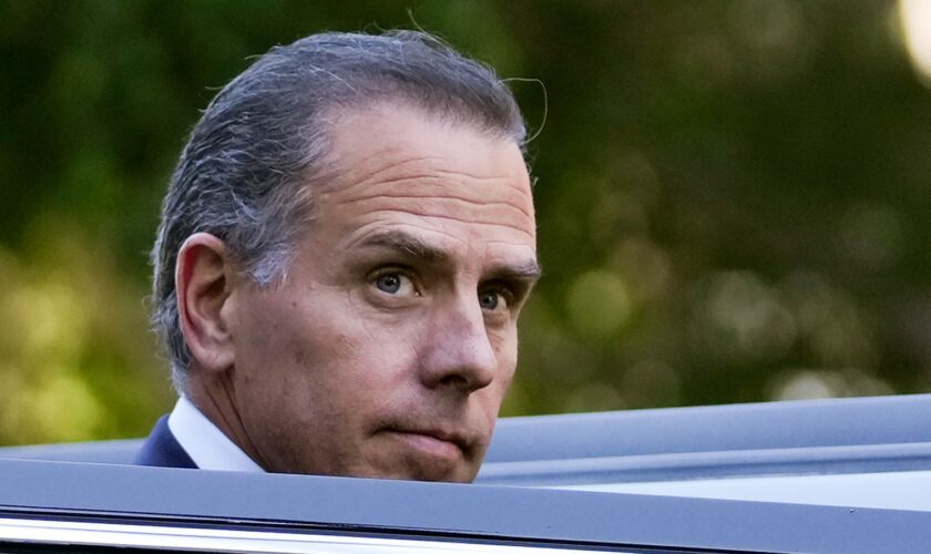 FILE - Hunter Biden steps into a vehicle as he leaves federal court, Sept. 5, 2024, in Los Angeles, after pleading guilty to federal tax charges. (AP Photo/Eric Thayer, File)