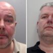 Gang ringleader Paul Green, left, with right-hand man Steven Martin. Pic: National Crime Agency/PA