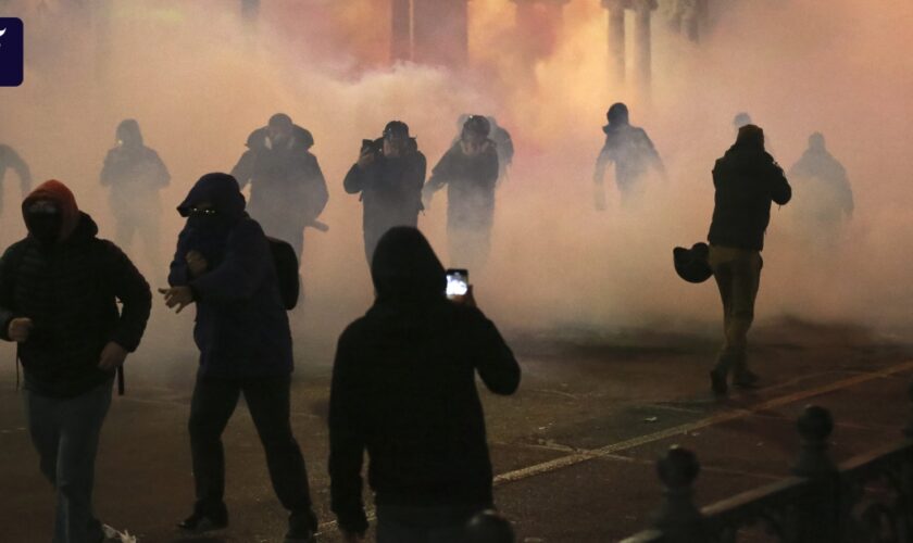 Georgien: Tausende protestieren abermals gegen eine Abkehr von der EU