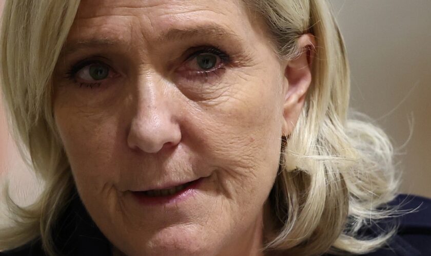 Marine Le Pen à Paris le 26 novembre 2024