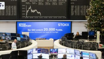 Dax-Rekord inmitten der Rezession