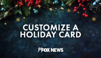 Customize your own Fox News Holiday Card