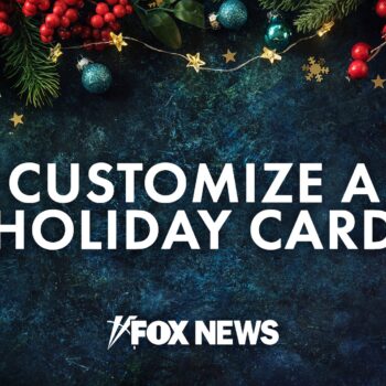 Customize your own Fox News Holiday Card