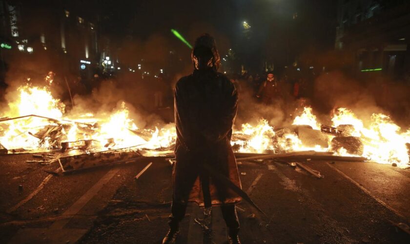 En Géorgie, une sixième nuit de mobilisation consécutive des proeuropéens pour « un meilleur avenir »