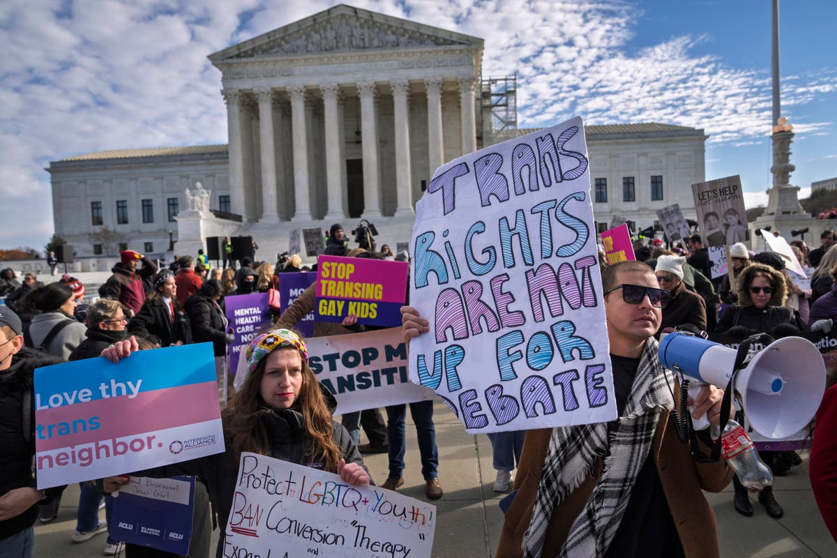 Justice Alito spars over trans rights with first openly trans attorney at the Supreme Court