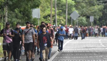 Migration: Mexiko nimmt an einem Tag über 5.200 Menschen auf der Flucht fest