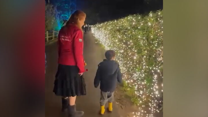 Princess Eugenie and children enjoy Christmas moment with granny Sarah Ferguson