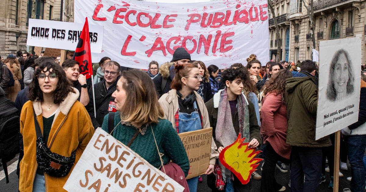 Grève des enseignants : «On veut dire au gouvernement que le mépris, ça suffit»