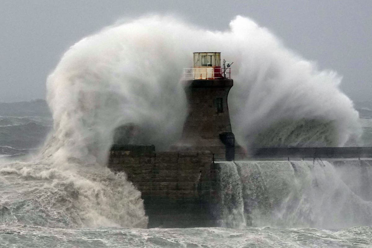 Storm Darragh latest: Weather warning for snow as 80mph winds and rain bring threat to life and flood fears