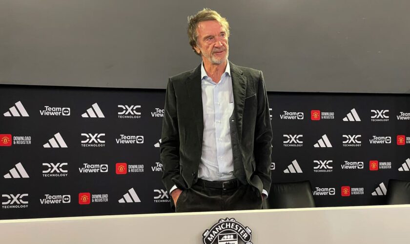 Sir Jim Ratcliffe defends ‘difficult and unpopular decisions’ at Man United