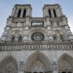 La façade de Notre-Dame de Paris le 29 novembre 2024