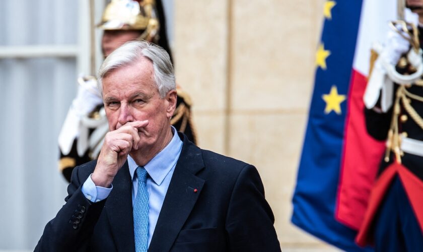 Michel Barnier le 3 octobre 2024 à Matignon