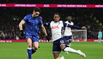 Tottenham v Chelsea LIVE: Latest score as Jadon Sancho hits back after Spurs’ dream start